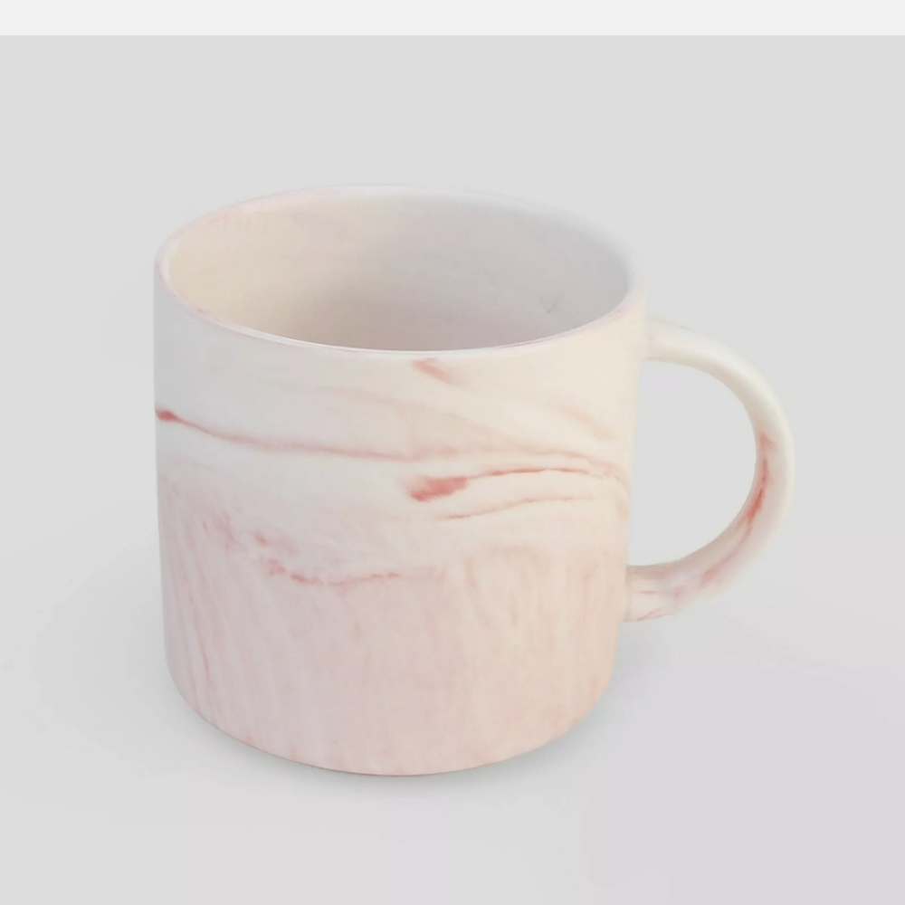 Pink Marble Mug